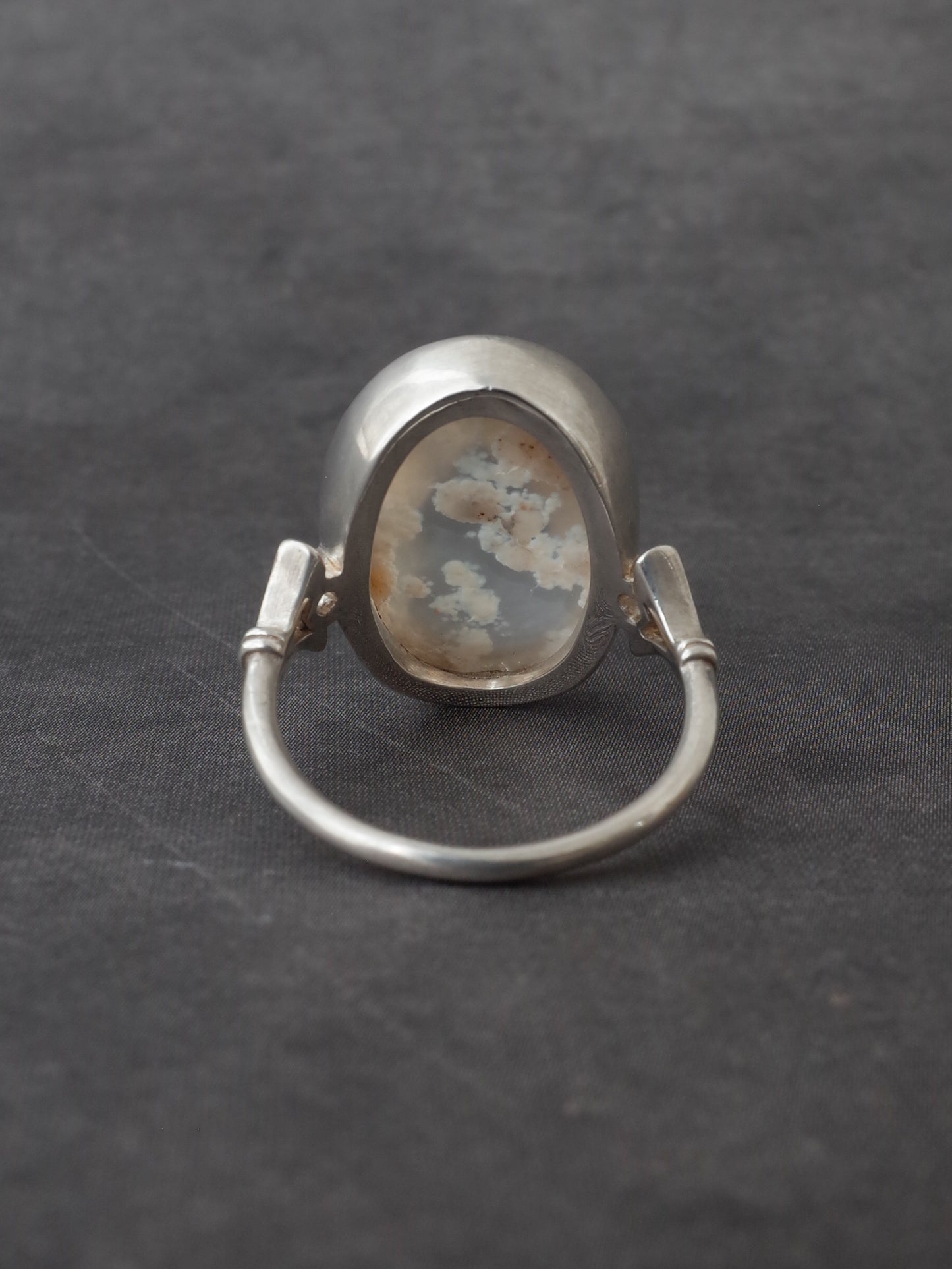 デンドリティックアゲートのリング - 1