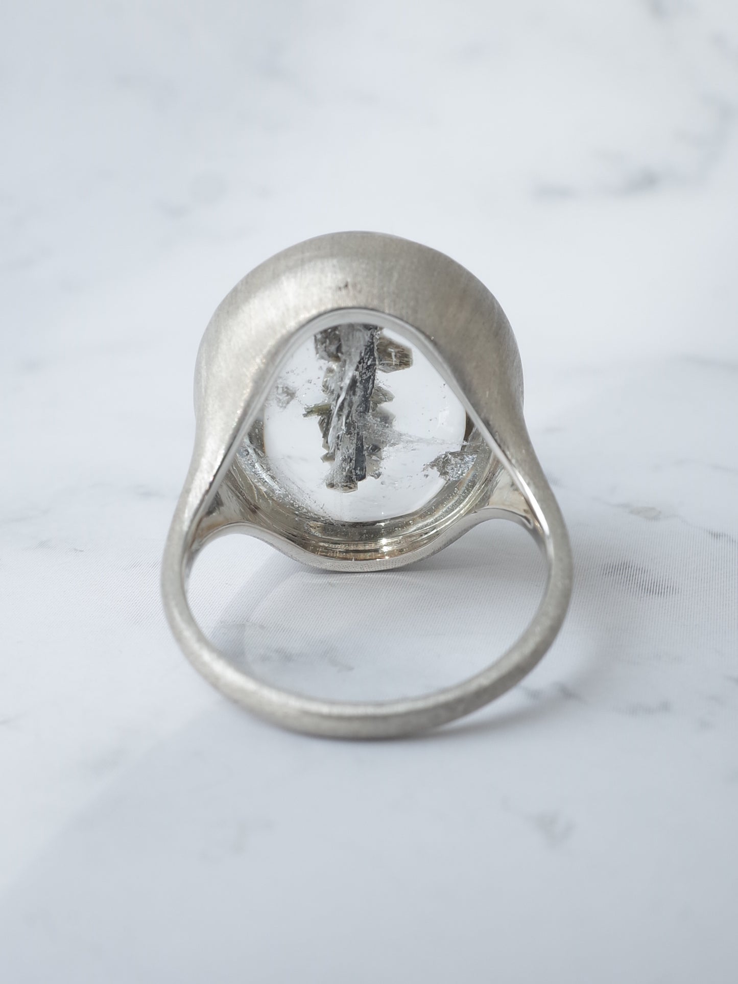 グリーンマイカインクォーツのリング