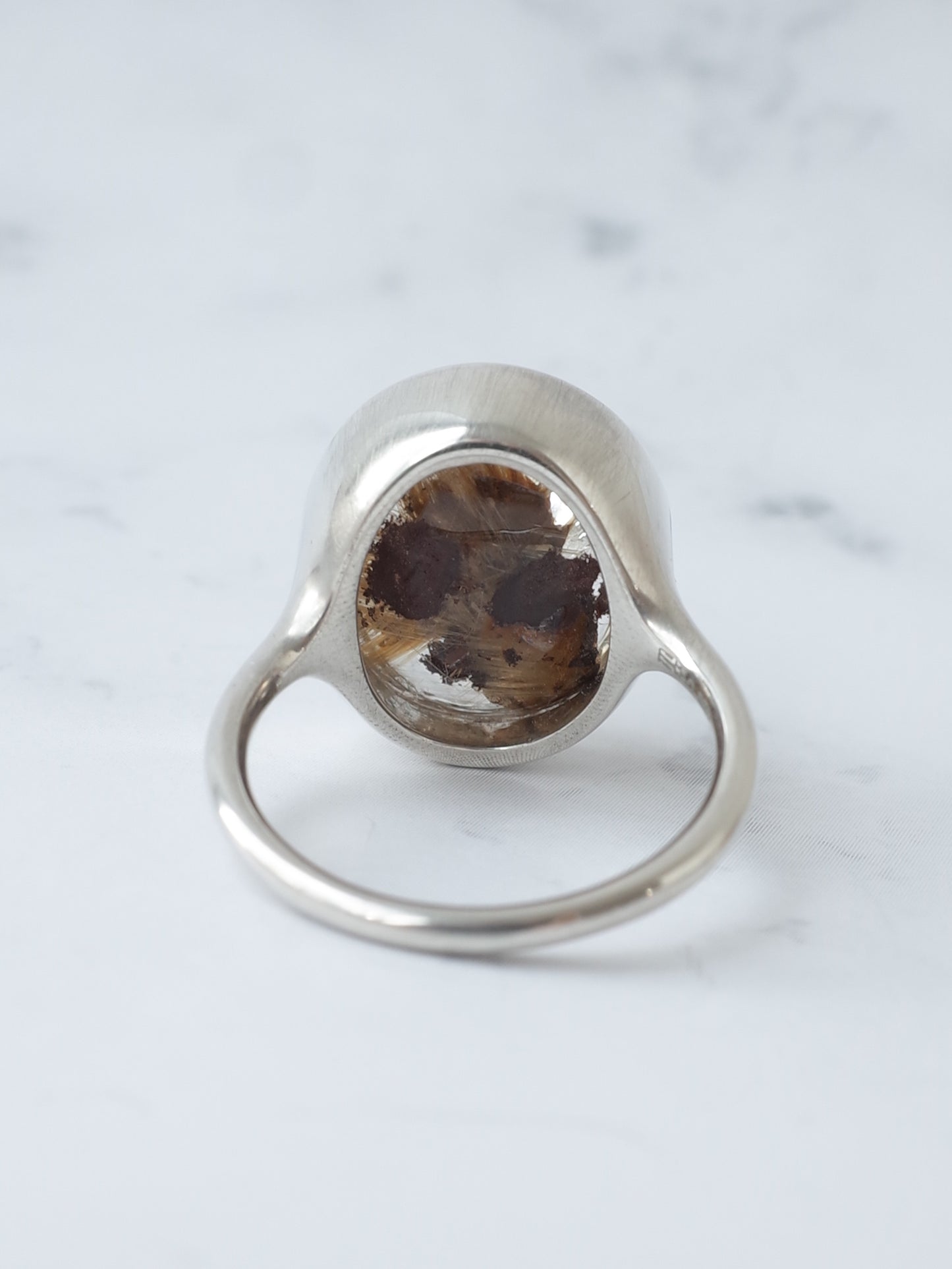 ガーデンルチルクォーツのリング