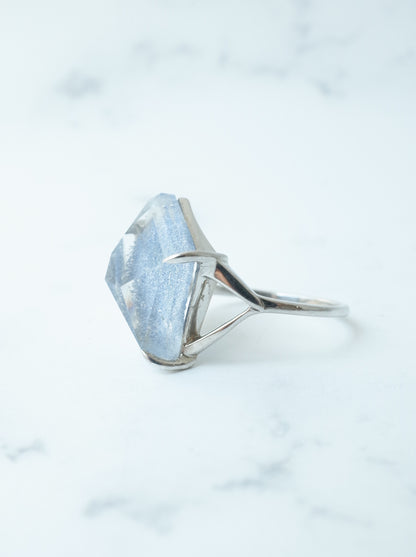 デュモルチェライトインクォーツのリング - 1