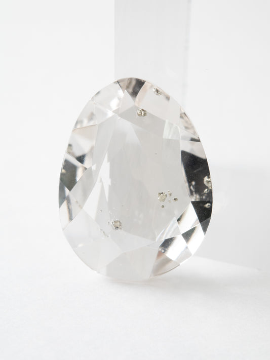 パイライトインクォーツのルース - 1