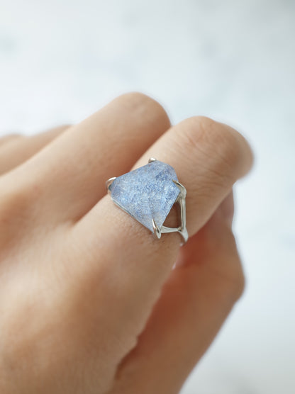 デュモルチェライトインクォーツのリング - 2