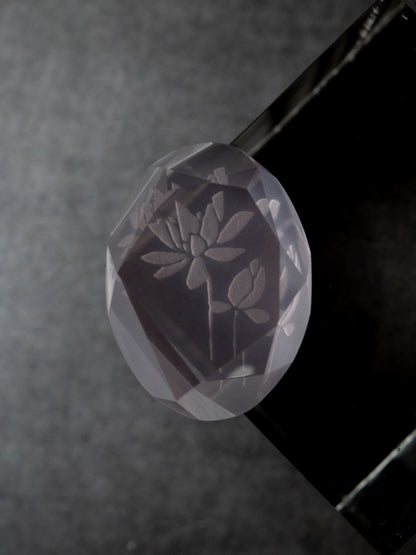 ローズクォーツのルース - mirage 6