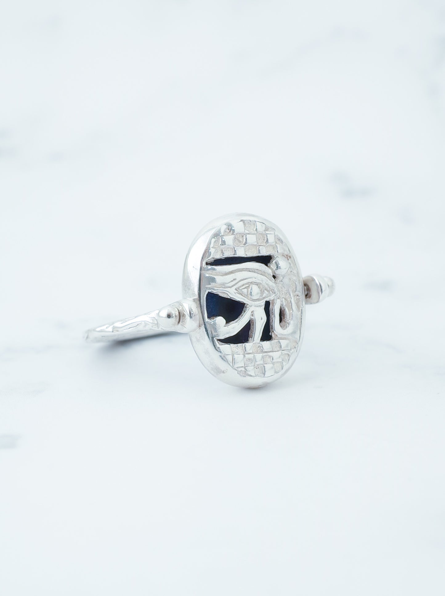 ラピスラズリのリバーシブルリング