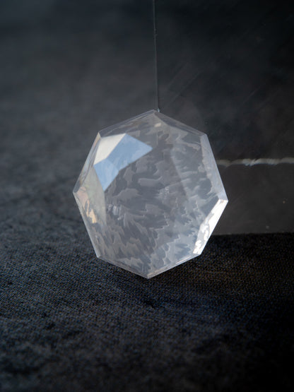 ローズクォーツのルース - mirage 7