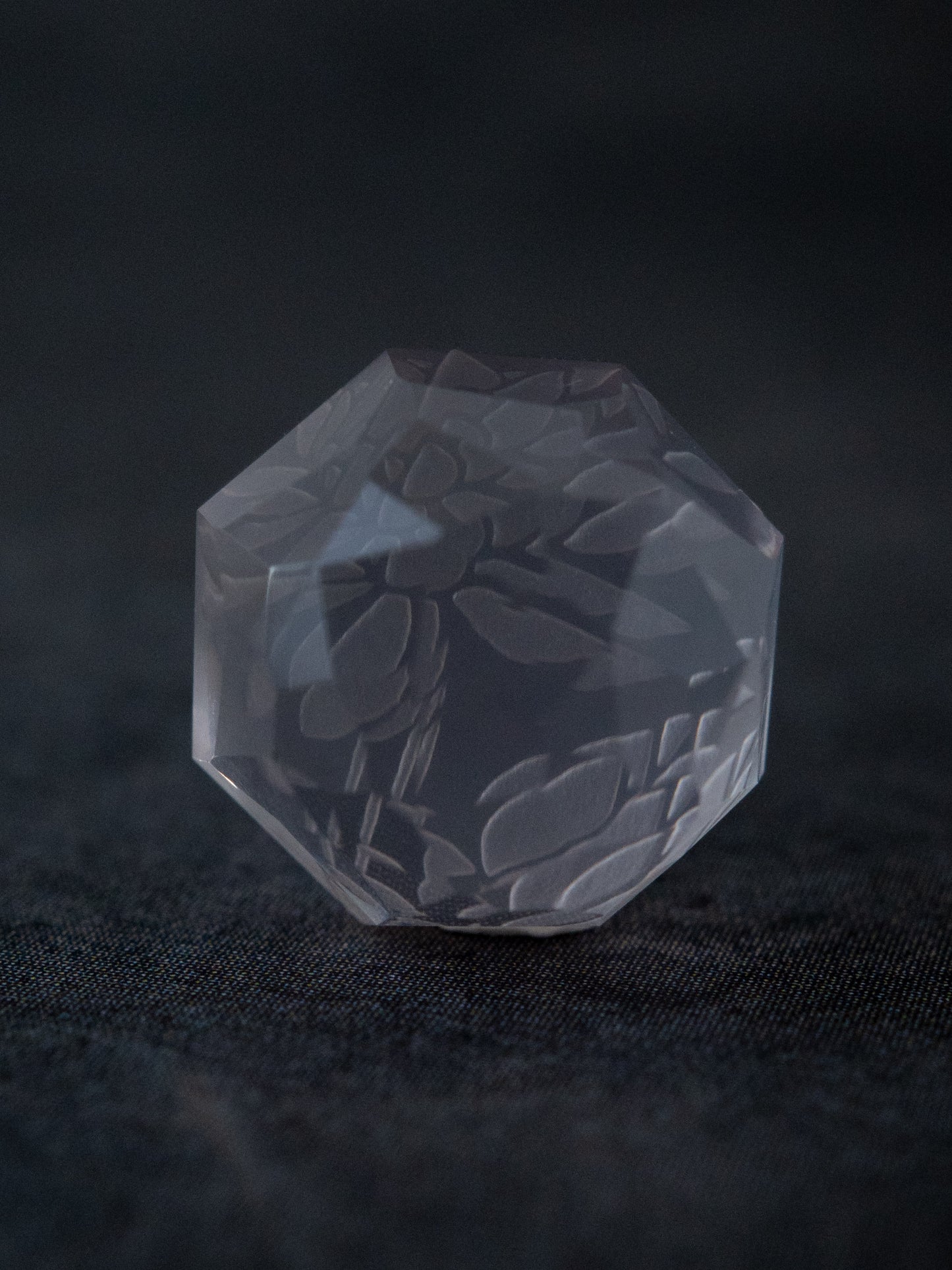 ローズクォーツのルース -mirage 4