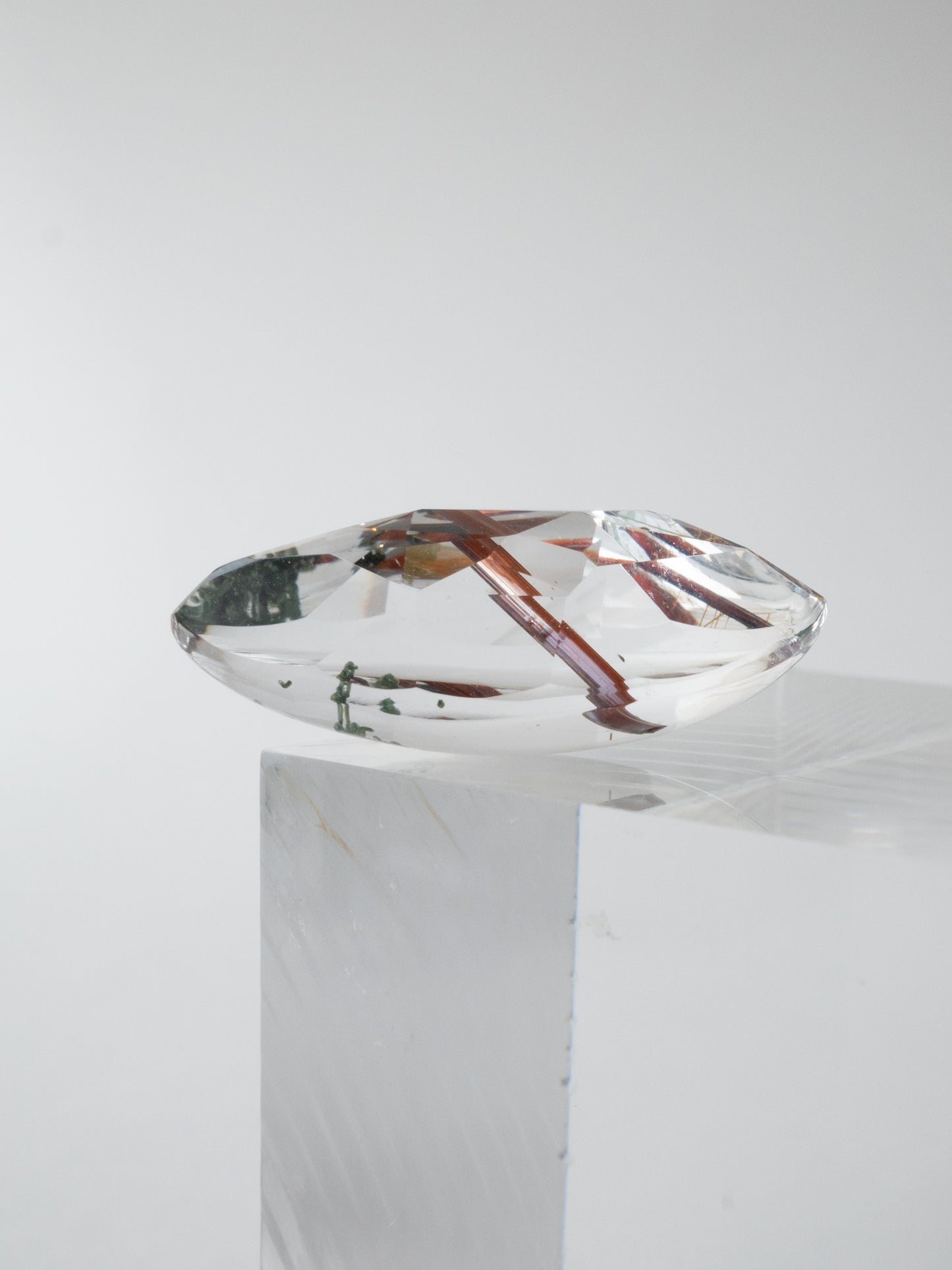 レッドルチルクォーツのルース