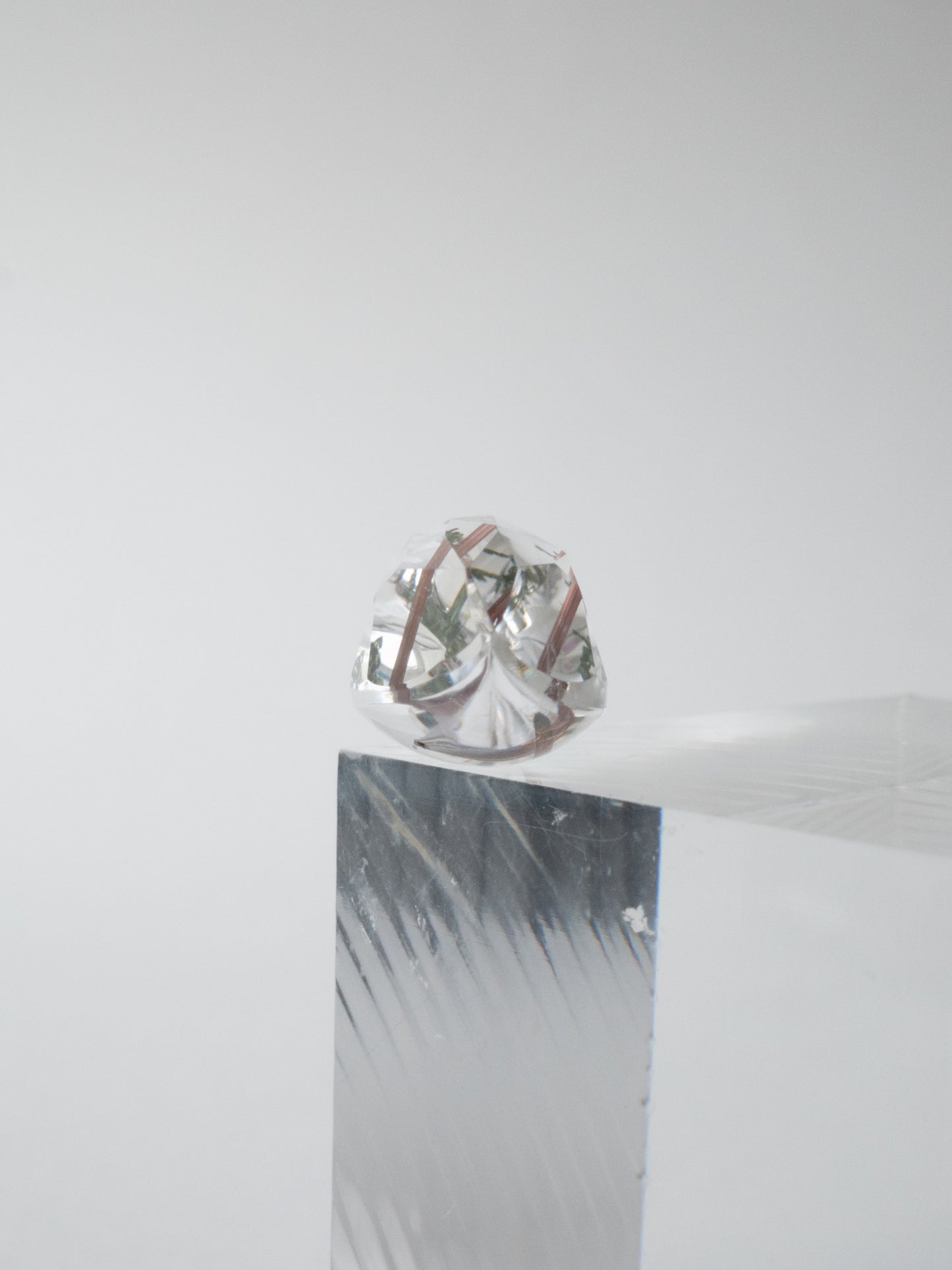 レッドルチルクォーツのルース