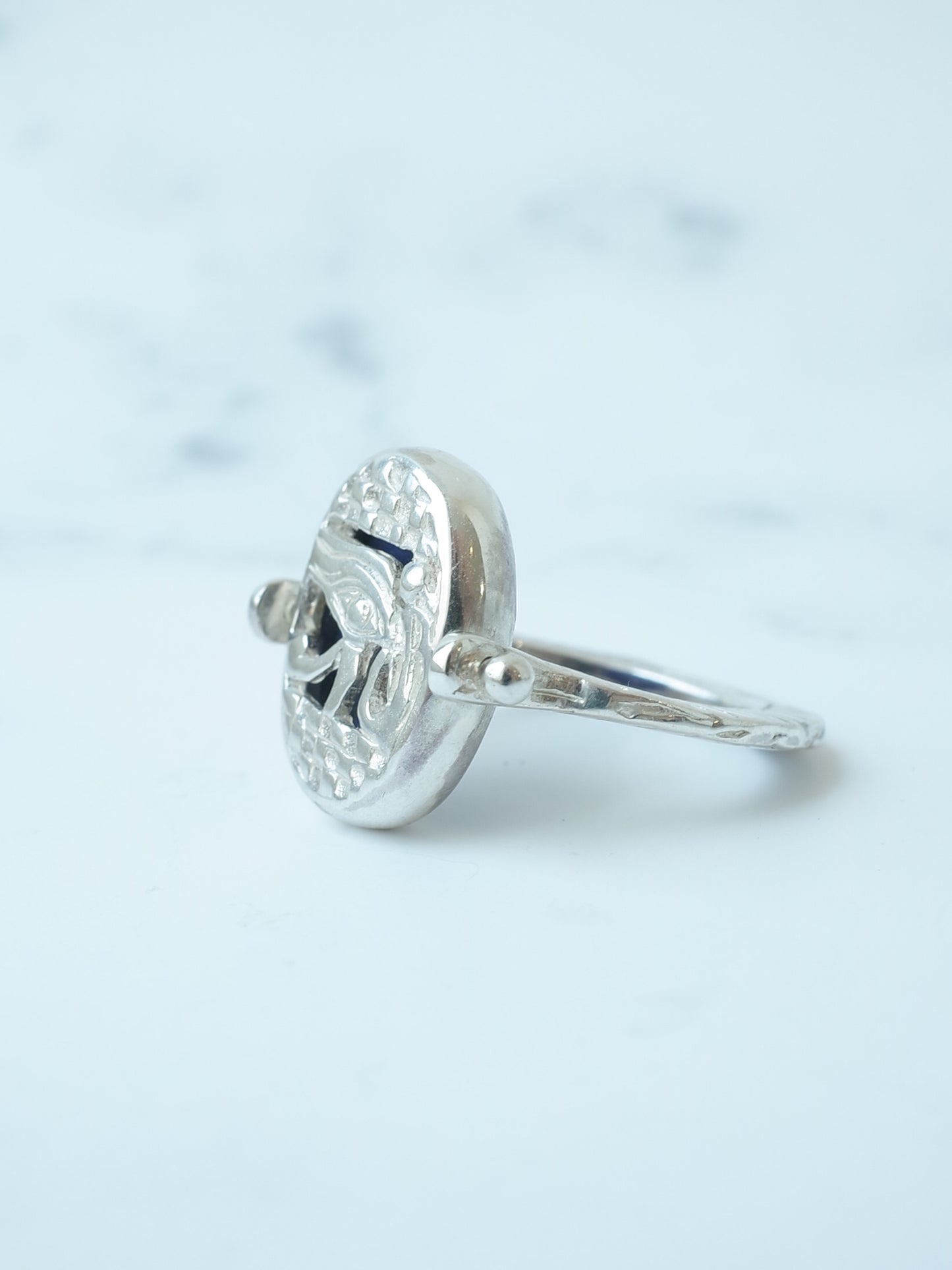 ラピスラズリのリバーシブルリング