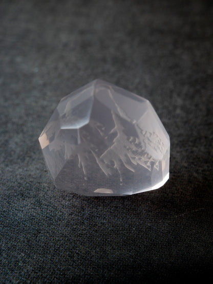 ローズクォーツのルース - mirage 5