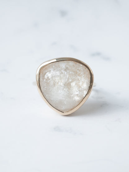 ホワイトガーデンクォーツのリング