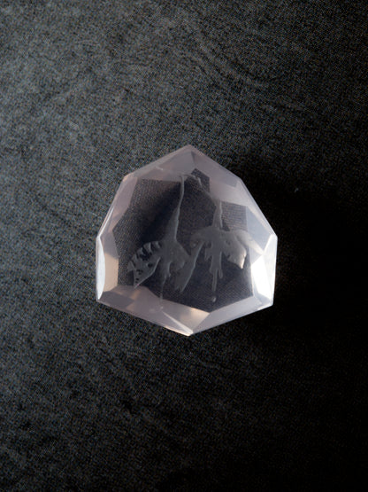 ローズクォーツのルース - mirage 5