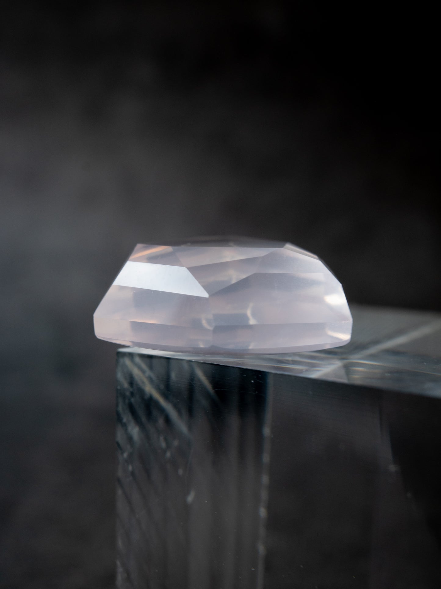 ローズクォーツのルース - mirage 5