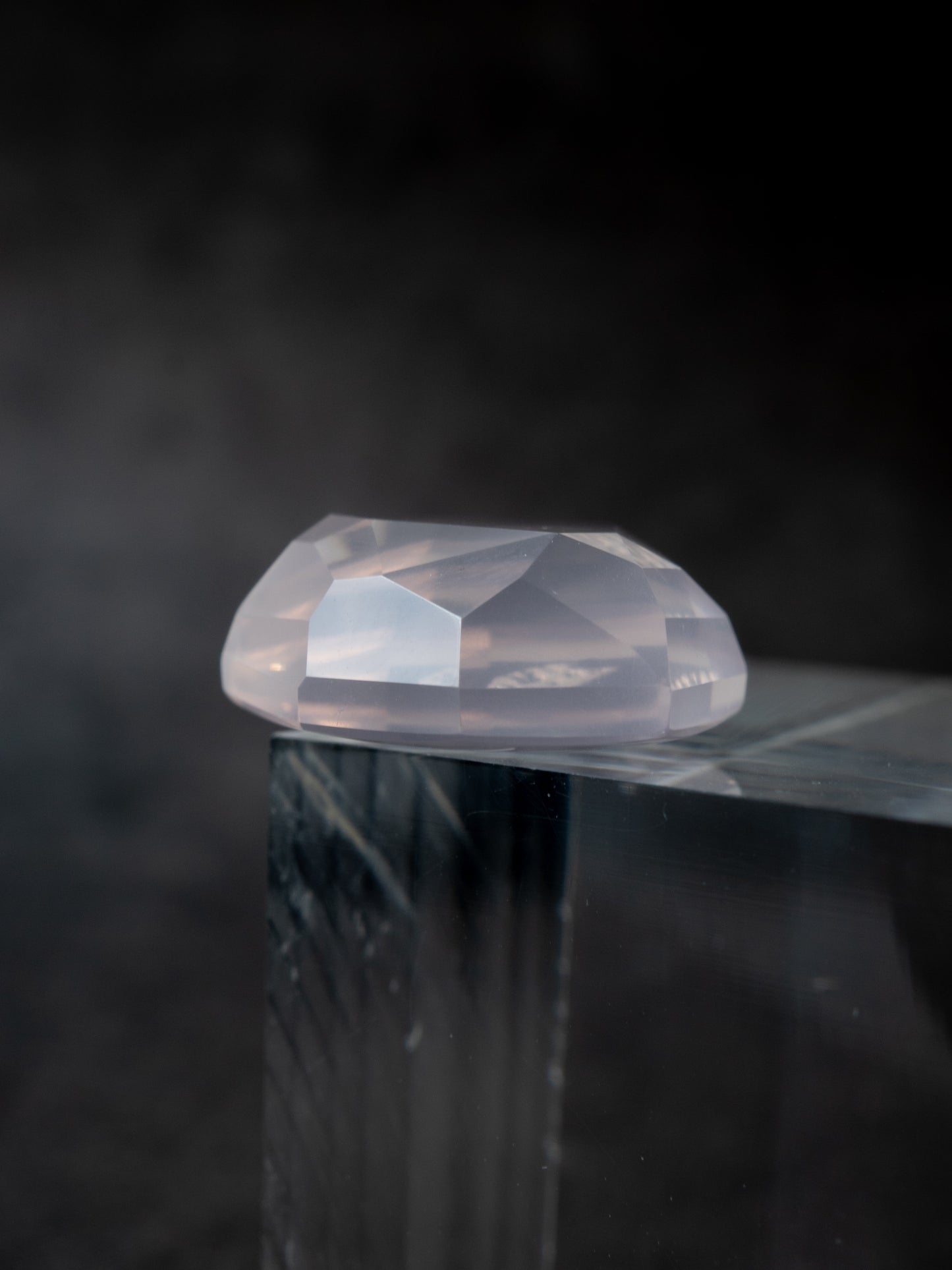 ローズクォーツのルース - mirage 5