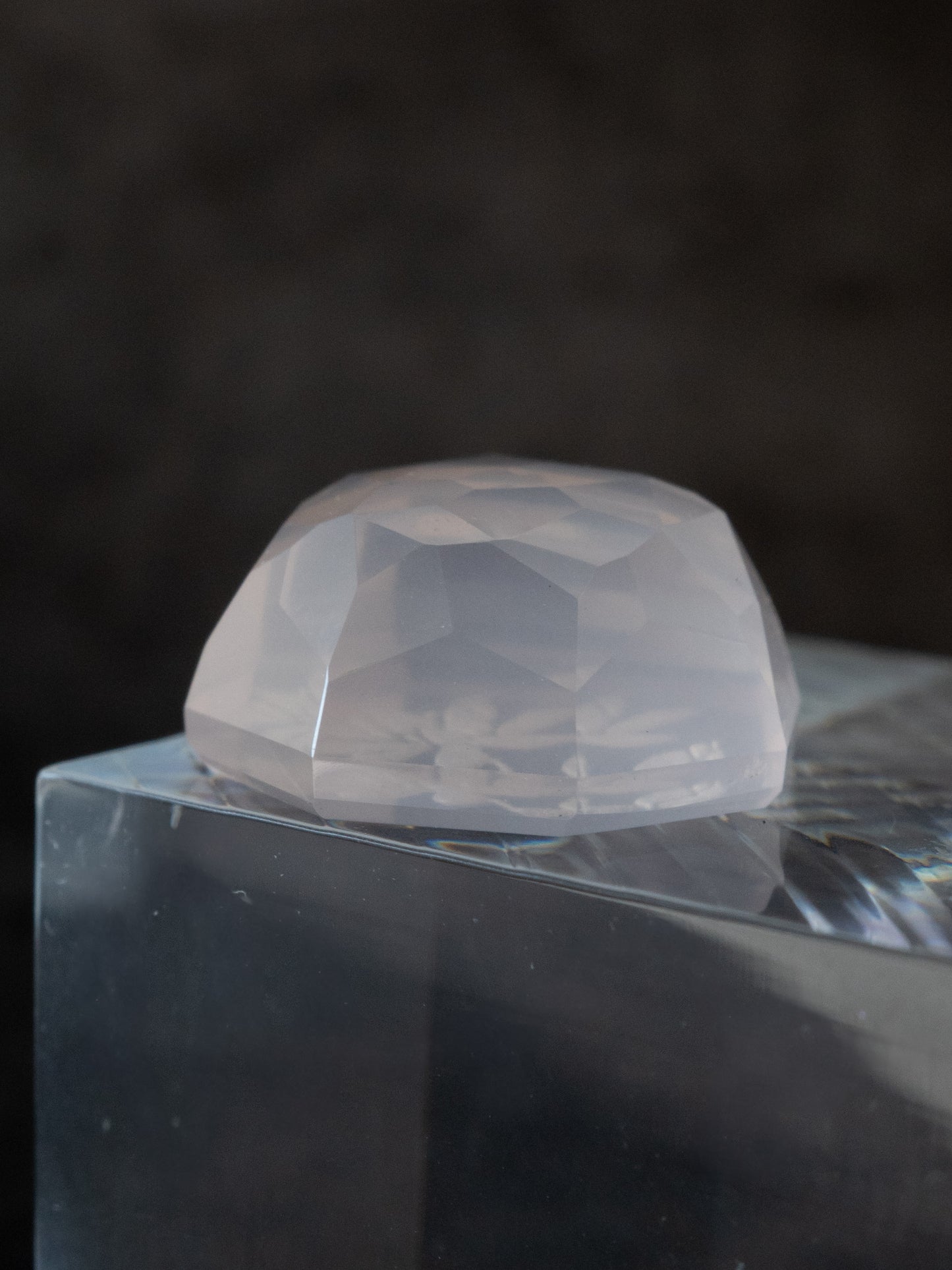 ローズクォーツのルース - mirage 2