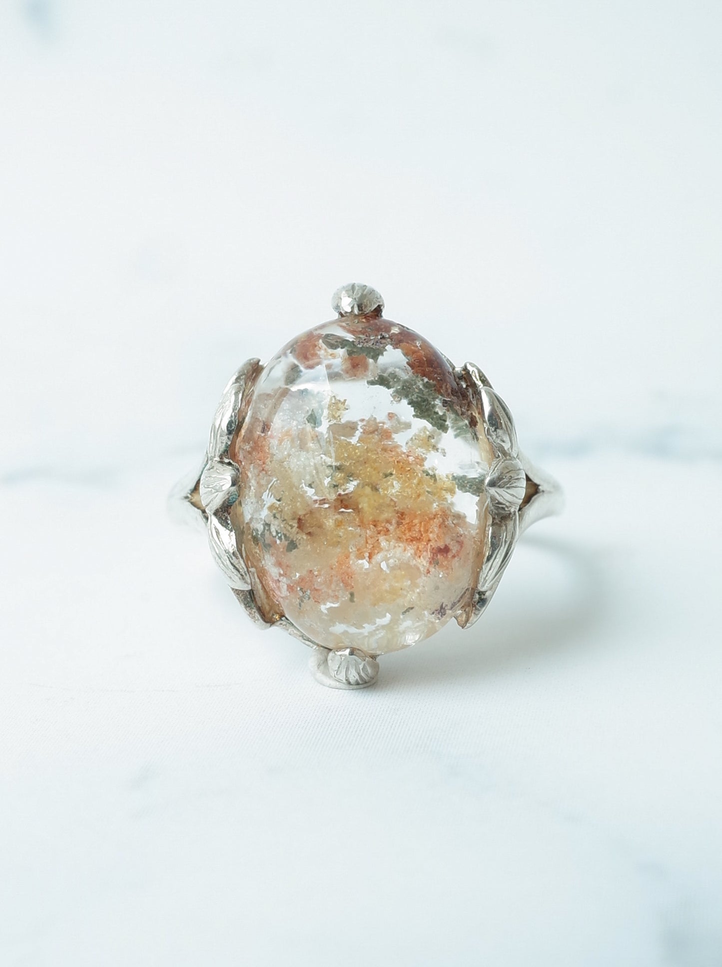 ガーデンクォーツのロータスリング - 1