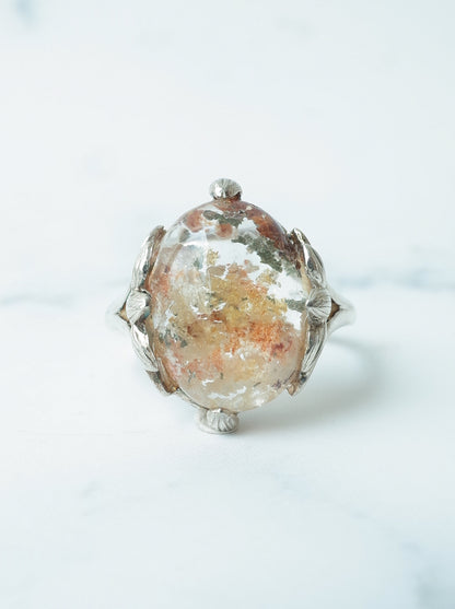 ガーデンクォーツのロータスリング - 1