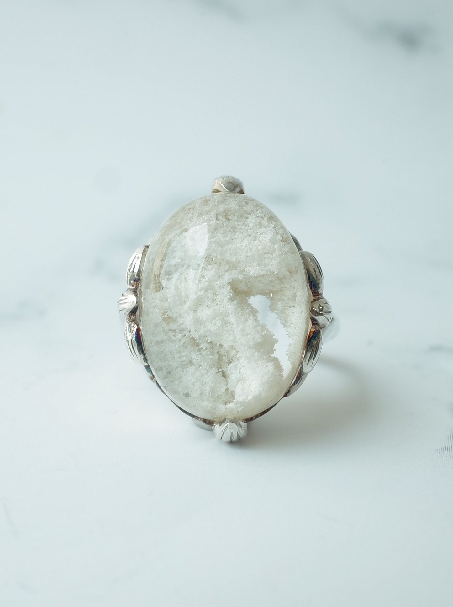 ガーデンクォーツのロータスリング - 3