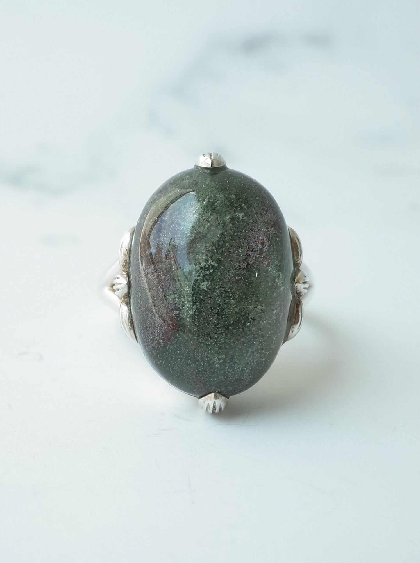 ガーデンクォーツのロータスリング - 4　