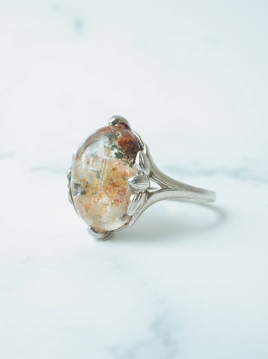 ガーデンクォーツのロータスリング - 1