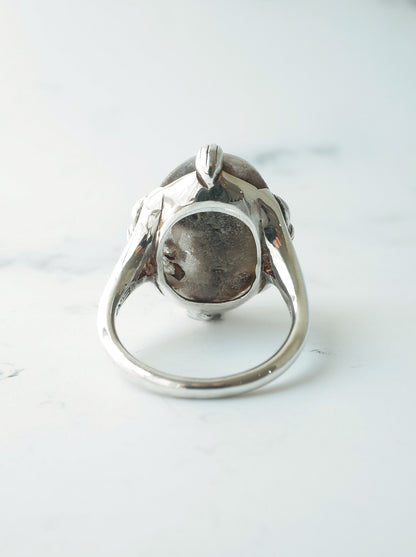 ガーデンクォーツのロータスリング - 5　