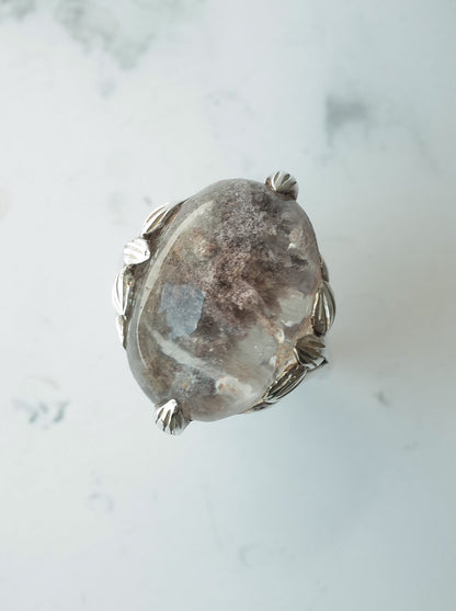 ガーデンクォーツのロータスリング - 5　