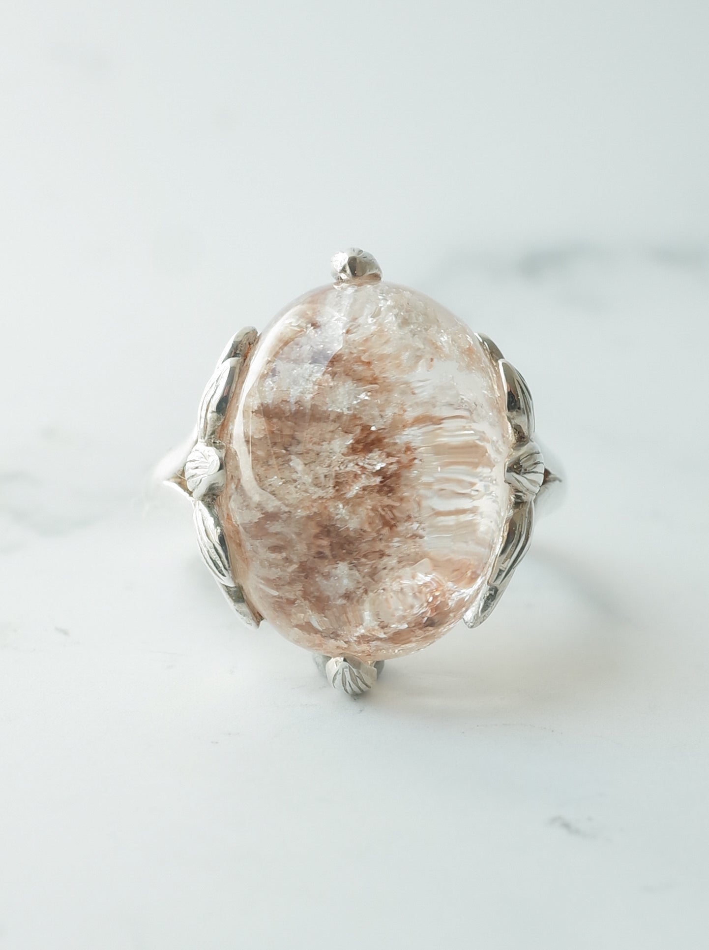 ガーデンクォーツのロータスリング - 6　