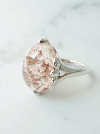 ガーデンクォーツのロータスリング - 6　