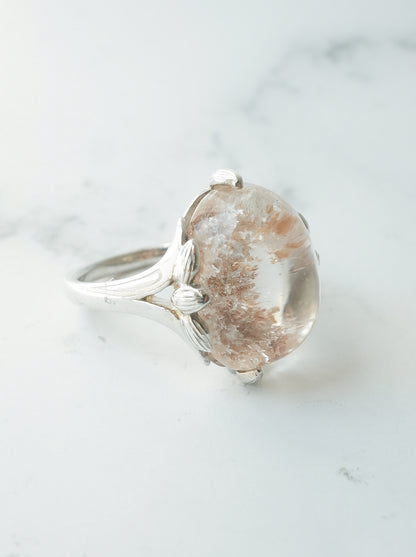 ガーデンクォーツのロータスリング - 6　