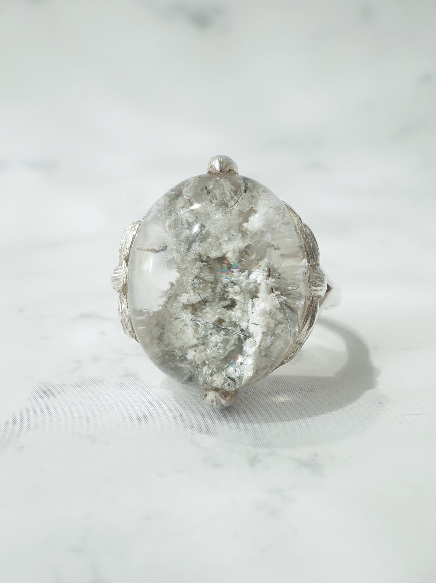 ガーデンクォーツのロータスリング - 7　