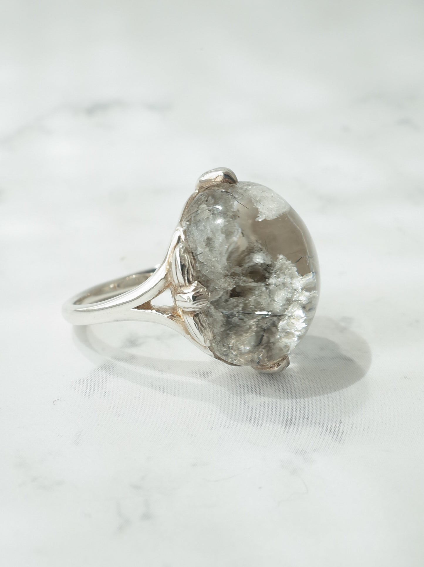 ガーデンクォーツのロータスリング - 7　