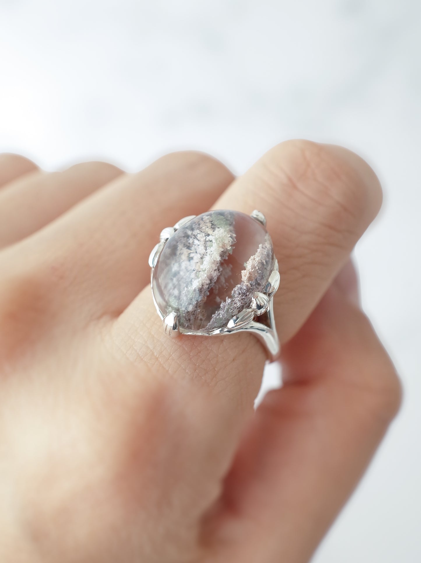 ガーデンクォーツのロータスリング - 2