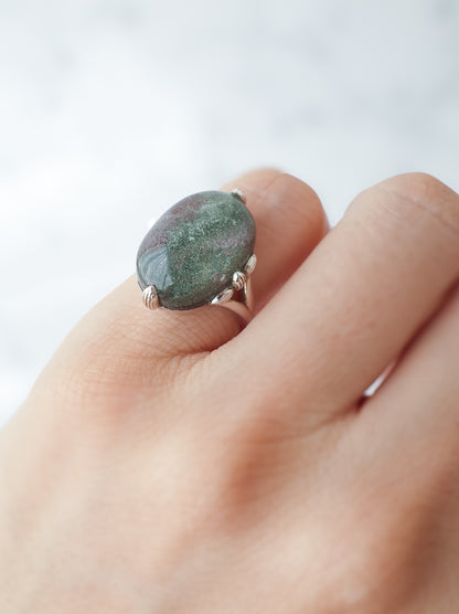 ガーデンクォーツのロータスリング - 4　