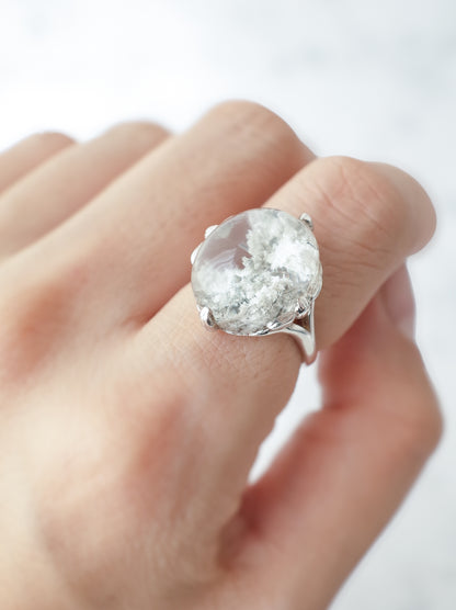 ガーデンクォーツのロータスリング - 7　