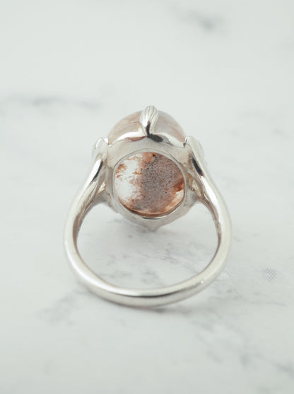 ガーデンクォーツのロータスリング - 6　