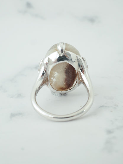 ガーデンクォーツのロータスリング - 3