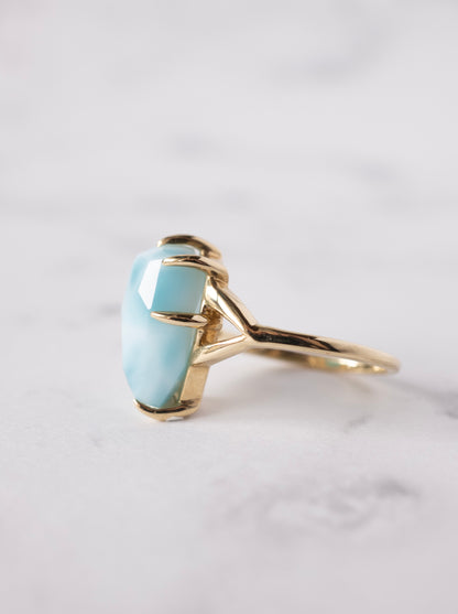 ランダムカットラリマーのリング - 2