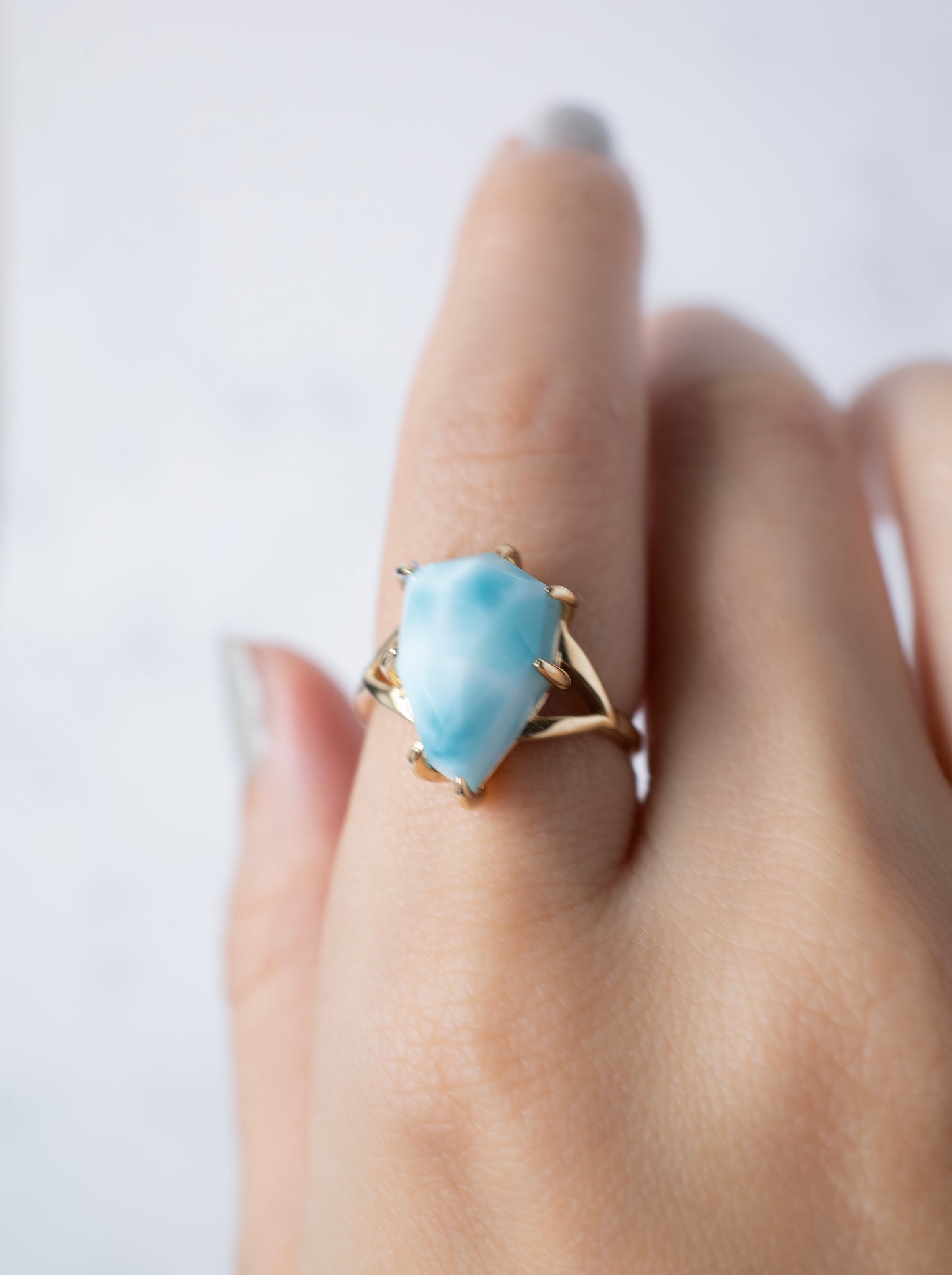 ランダムカットラリマーのリング - 2