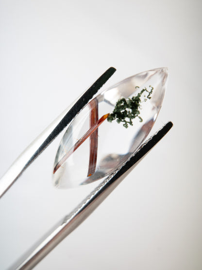 レッドルチルクォーツのルース