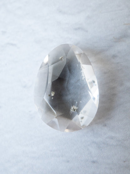 パイライトインクォーツのルース - 1