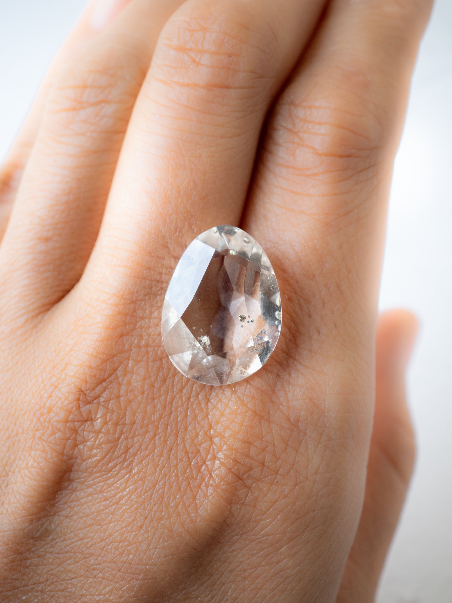 パイライトインクォーツのルース - 1