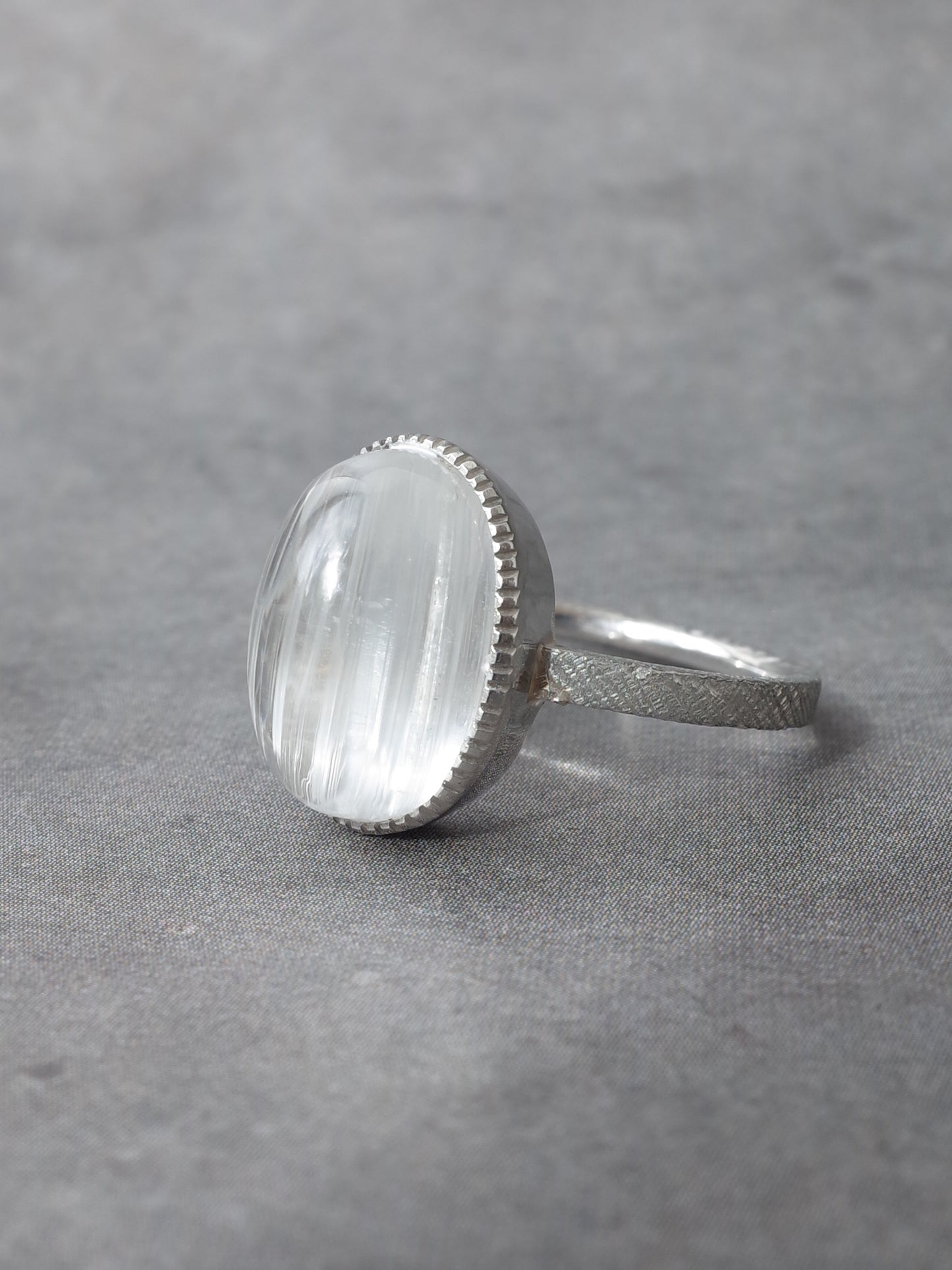 キャッツアイトパーズのリング  - 2　