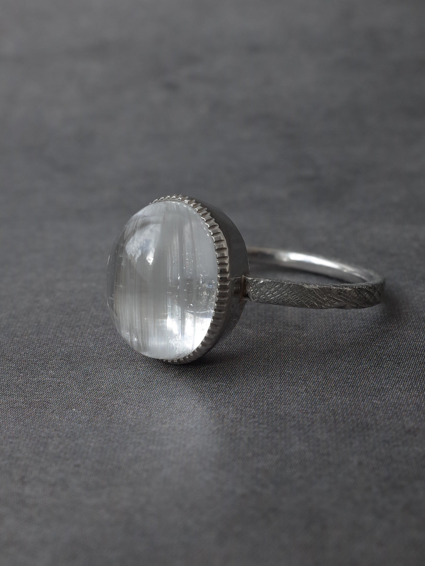 キャッツアイトパーズのリング  - 1　