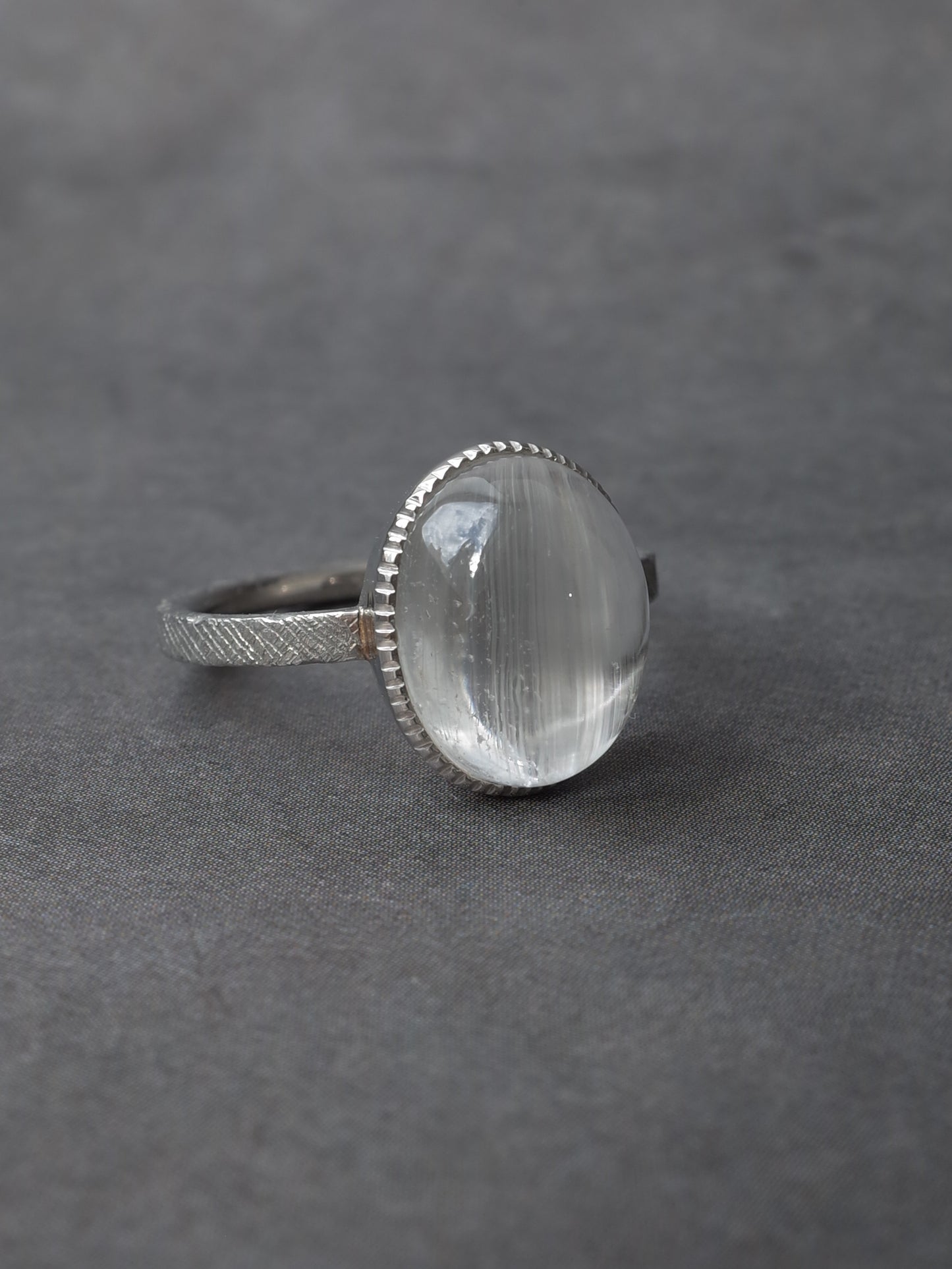 キャッツアイトパーズのリング  - 1　