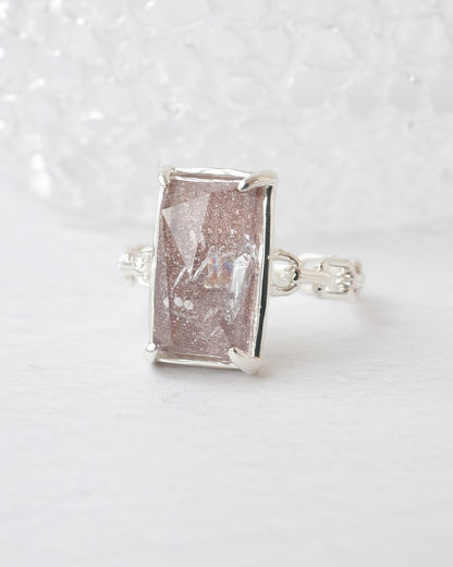 貫入ガーデンクォーツのリング