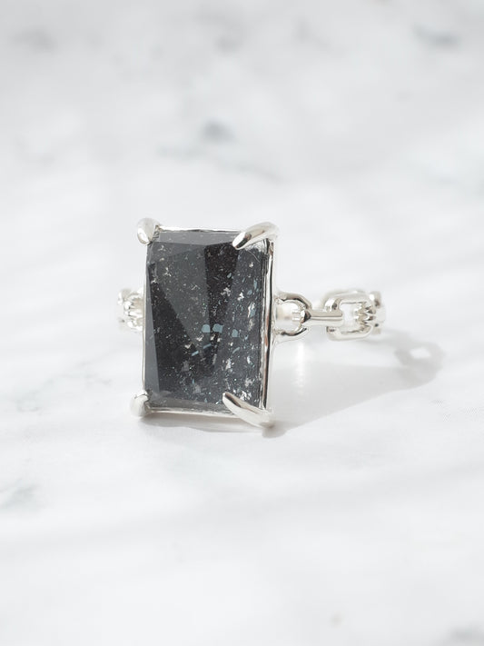 ヘマタイトインクォーツのリング