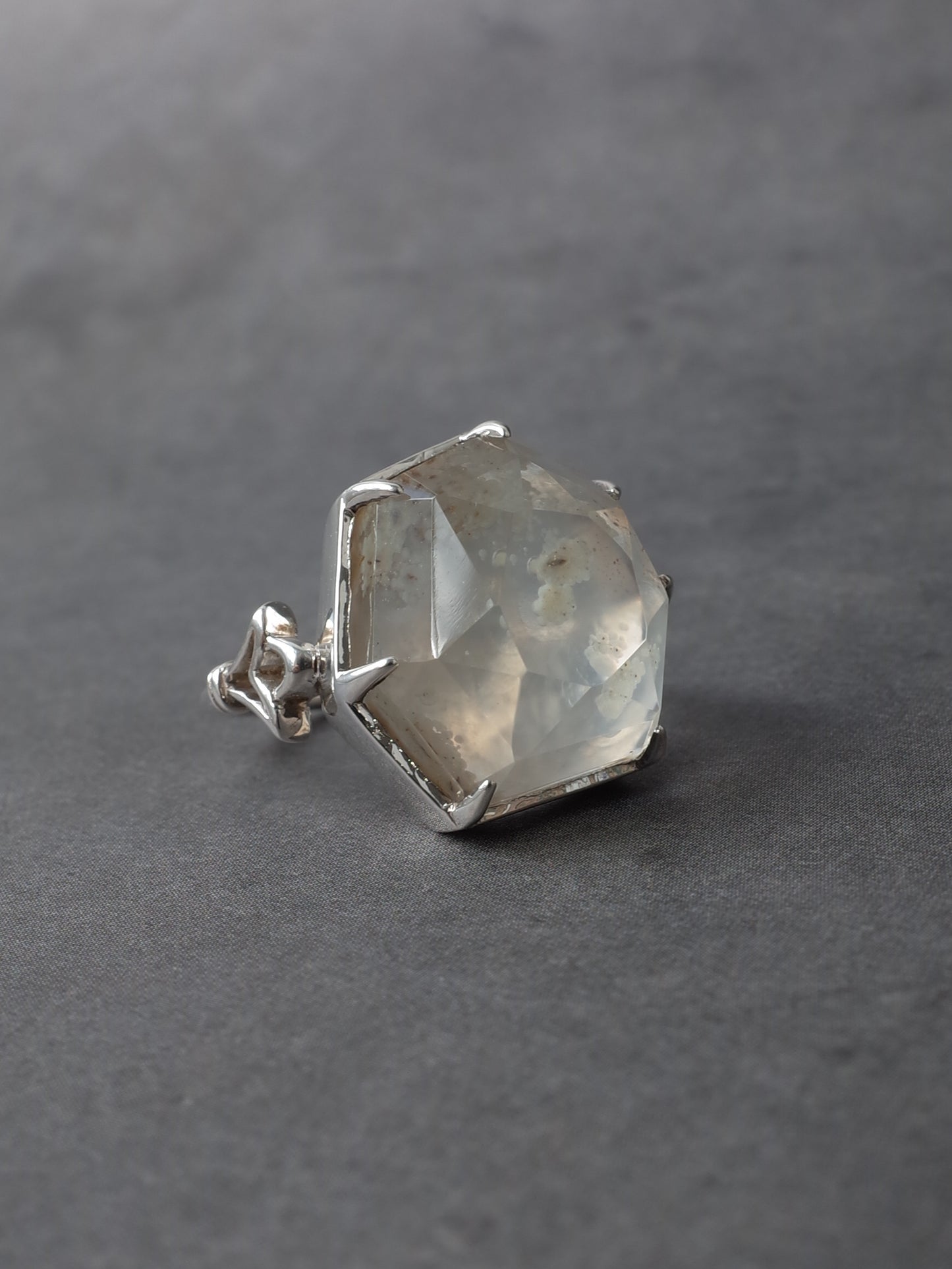 デンドリティックアゲートのリング - 2