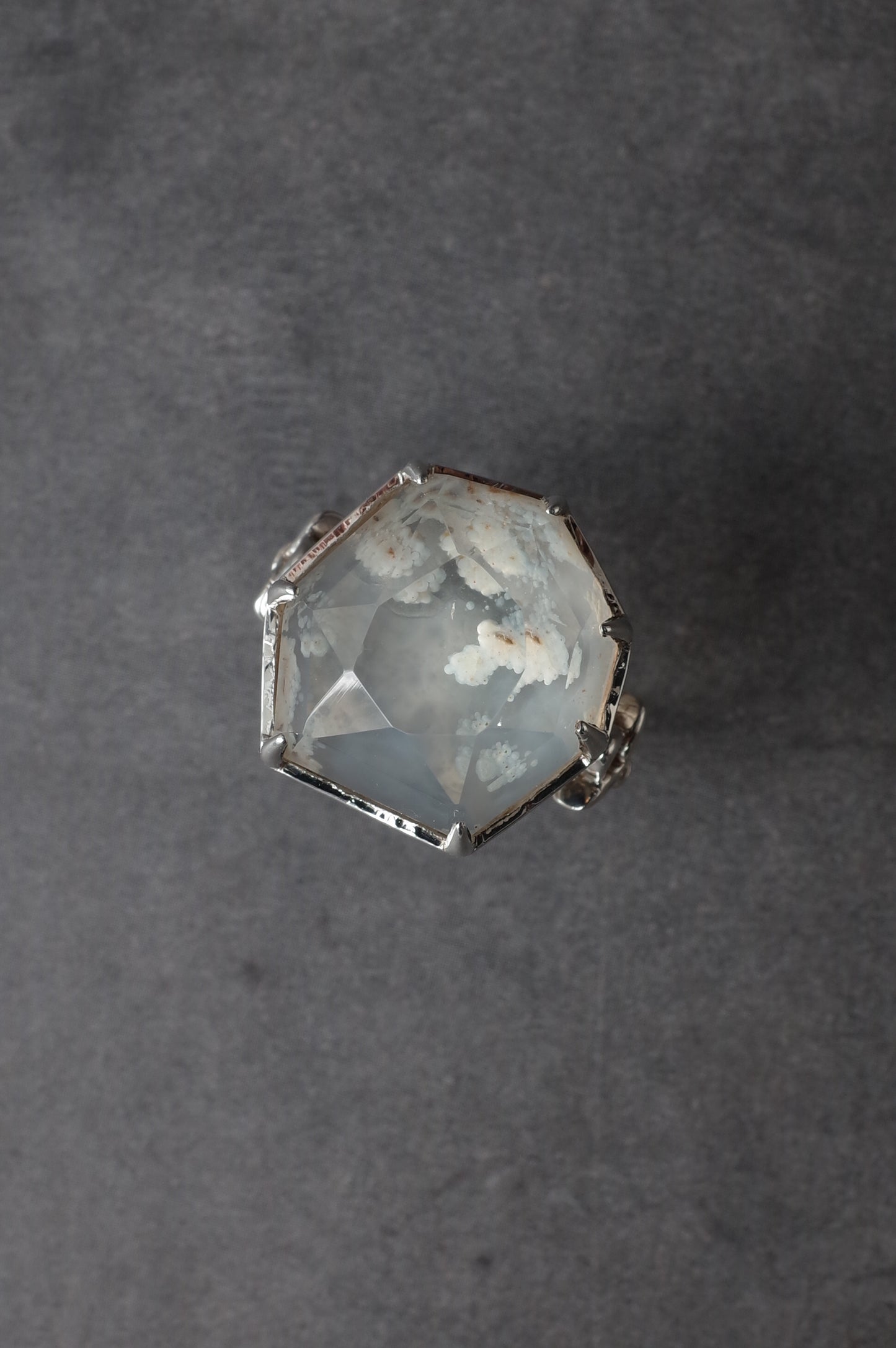 デンドリティックアゲートのリング - 2