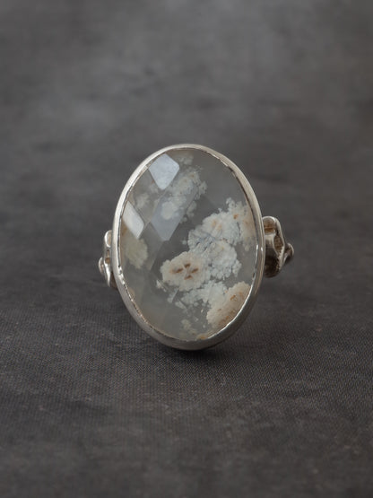 デンドリティックアゲートのリング - 1