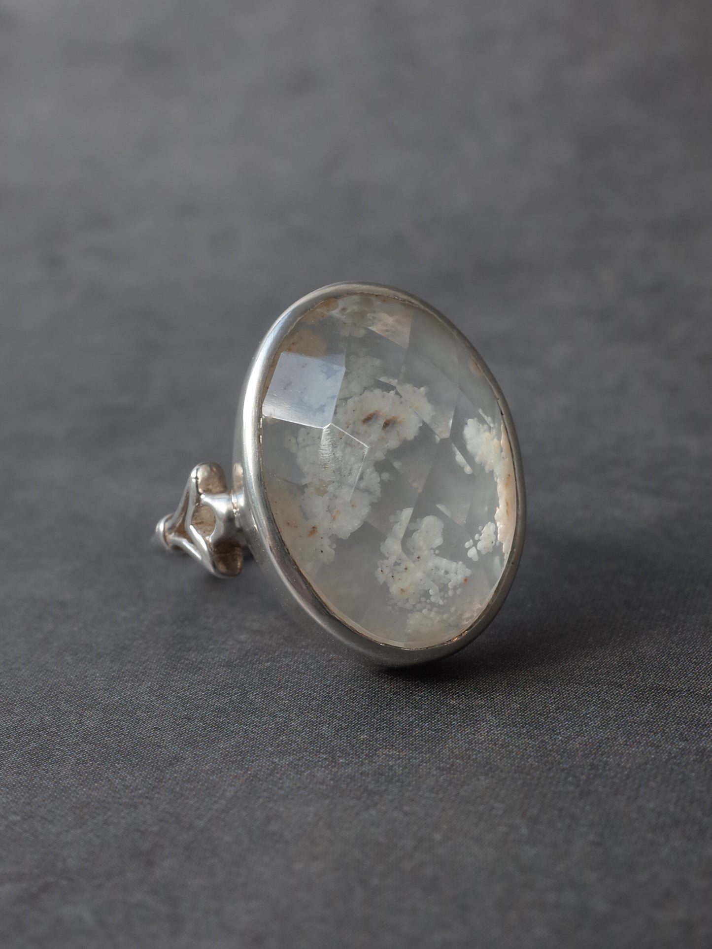 デンドリティックアゲートのリング - 1